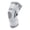Argent, variante sur ONFD Sangle de Genou Respirante Élastique Compression Sangle de Genou Sangle Ajustable 1 Pce