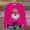 Hot Pink, variant on Tetras Womens Sweatshirt Fall,Christmas Fashion Women's Casual Long Sleeve Round Neck Printed Ladies Sweatshirt,Tops Blouse