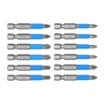 thumbnail image 1 of Vis de Précision bits de Pilote PH1 PH2 PH3 Hexagone Outil de Forage 50mm bits de Tournevis pour Outils de Réparation de Perceuse Électrique, 12pcs, 1 of 8