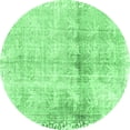 thumbnail image 1 of Ahgly Company Indoor Round Persian Emerald Green Traditional Area Rugs, 8' Round, 1 of 4