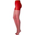 thumbnail image 3 of Women's Nylon Striped Tights, 3 of 6