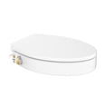 thumbnail image 4 of Ryse 3 in. Raised Elongated Soft Close ADA Compliant Toilet Seat with Bidet in Glossy White, 4 of 7