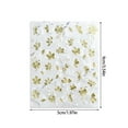 thumbnail image 5 of ROZYARD 4 Sheets Nail Art Stickers Flower Nail Decals for DIY Nail Art Decorations, 5 of 10