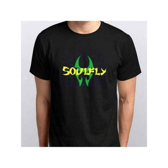SOULFLY T-SHIRT Sizes S M L XL XXL Colours Black, White As Present