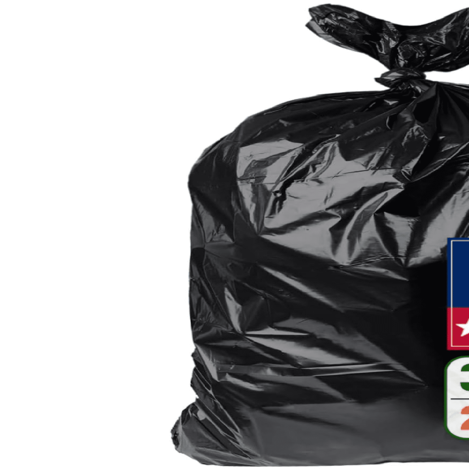 32-33 Gallon Black Trash Bags, Heavy-Duty | 32” x 38” | 250 Count Bulk Pack | Large, Durable & Tear-Resistant Garbage Bags for Home, Commercial, Construction & Outdoor Use