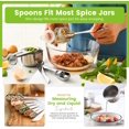 thumbnail image 4 of Stainless Steel Measuring Cups and Spoons Set of 14 with Leveler, Nesting Kitchen Metal Measuring Cups and Spoons Set for Dry and Liquid Ingredients, Perfect for Cooking & Baking, 4 of 5
