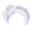White, variant on Women Hat Adjustable Air Layer Rhinestone Beaded Braid African Turban Sleep Bonnet Wrap Cap White One Size