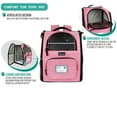 PetAmi Deluxe Pet Carrier Backpack, Pink
