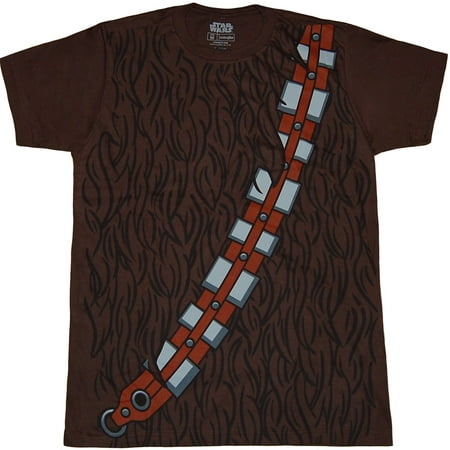 Star Wars I Am Chewbaca Mens Brown Costume T-Shirt | L