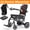 Black-Battery-Bag, variant on Paiseec Lightweight Electric Wheelchair Wheelchair for Adults/Seniors, 32 lbs, 11 Miles, Compact Electric Wheelchair for Travel, Airline Approved