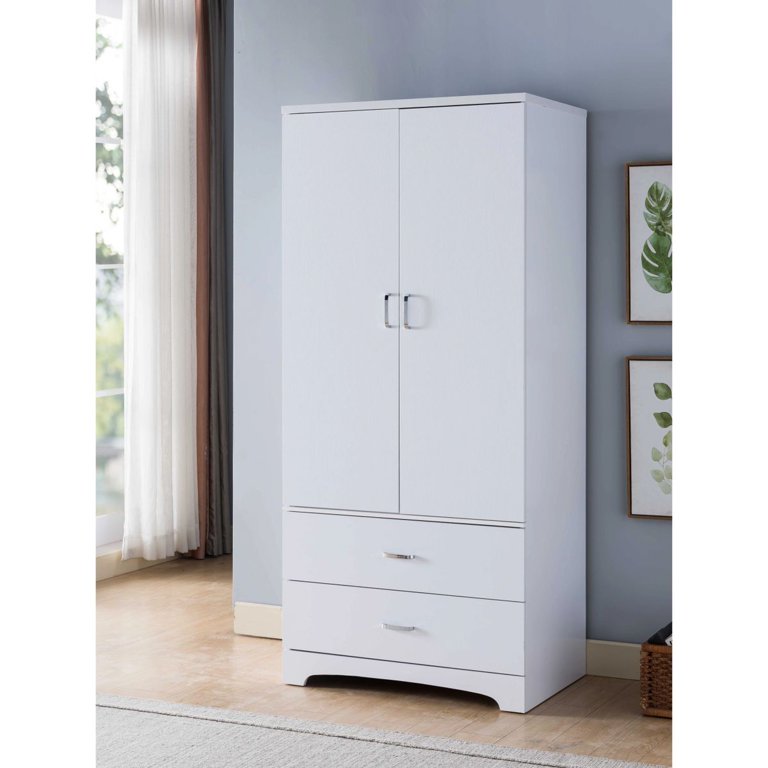 Yaletown Armoire, White Prepac Manufacturing WABH12052K, 47 OFF