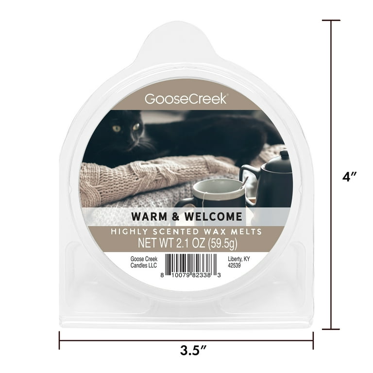 5 pack) Goose Creek Warm & Welcome Scented Wax Melts, 2.1oz