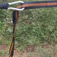 thumbnail image 4 of serony 2 Pcs Sangles de Hamac Super Résistantes avec Mousquetons Boucles Camping Randonnée Arbre Corde de Suspension, 4 of 9