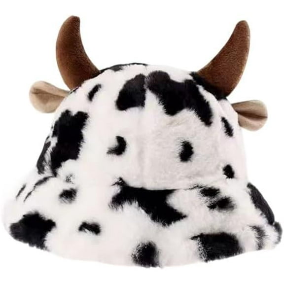 Fuzzy Bucket Hats Plush Bucket Hat Cap Warm Soft Fisherman Hat Adjustable Winter Spring Furry Fur Bucket Hat for Women Girls