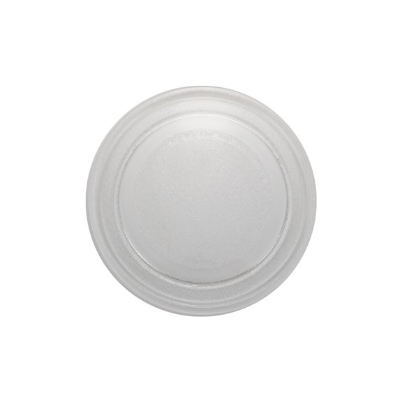 LC LICTOP Microwave Glass Plate Flat Base Tray Replacement Anti-Slip Tray 24.5cm/9.65" with Rag