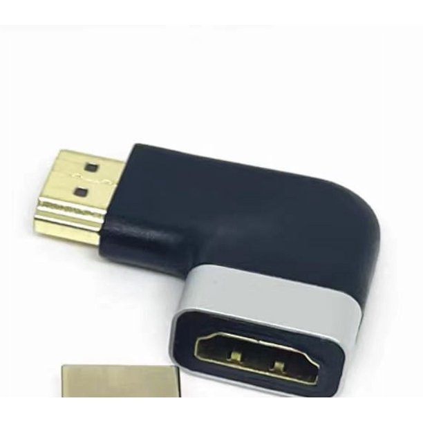 BENFEI Adaptador HDMI Macho A Hembra En ángulo Recto De 90 Grados, Paquete De 2 Resoluciones De Hasta 4 K X 2 K, Compatible Con 1440P, 1080P - Foto 4