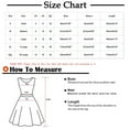 thumbnail image 3 of Clearance 2025! ZVNAΖH Womens Summer Casual Short Sleeve Swing Dress Tie Waist Knee Length Dress Crew Neck Pleated Flowy Dress, 3 of 7