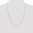 thumbnail image 2 of Collier Chaîne Câble Rond en Or Blanc 10k.6mm Pendentif Charme, 2 of 9