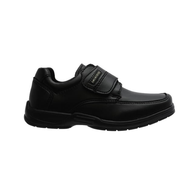 Mocasín Niño Mini Vic Escolar Velcro Formal negro 24