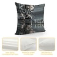 thumbnail image 4 of Orinice Cute Cat Graphic Decorative Throw Pillow Cover for Home Couch Living Room Bed Sofa - Short Plush Pillowcase 1PC 20x20in, 4 of 5