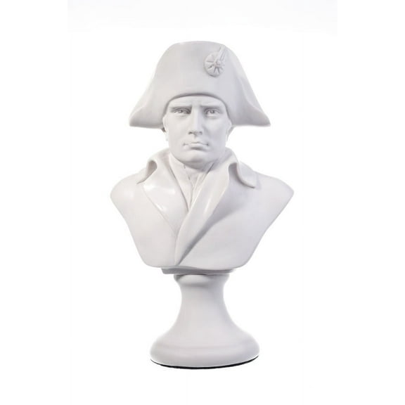 danila-souvenirs French Emperor Napoleon Bonaparte Marble Bust Statue Sculpture 9.6'' (24 cm)