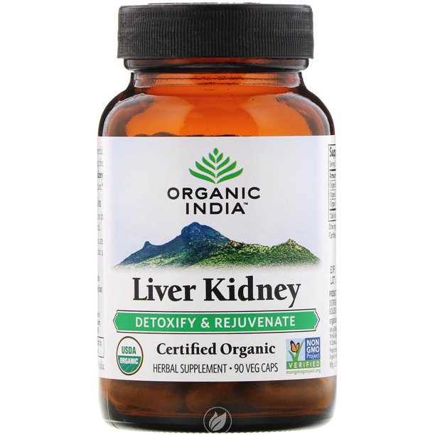 (3 Pack) Organic India Liver Kidney 90 Capsule