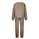 thumbnail image 5 of ICHUANYI Clearance Women Casual 2 Piece Outfits Long Sleeve Loose Tops Skinny Round Neck Long Pants Sets Sweatshirts Suit(Khaki, XL) ICHUANYI WER2023081004235, 5 of 6