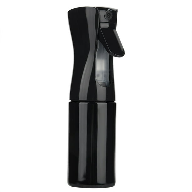 Botella de Spray Peluquería Plástico de Rociar Agua para Peluquería Salón Presión de mano rociador de agua(Negro(L)) Ecomeon no