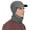 Heather Grey - Gift Set, variant on TrailHeads Men's Fleece Ball Cap with Drop Down Ear Warmer | The Trailblazer Adventure Hat - black
