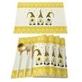 thumbnail image 1 of Washable Placemats for Dining Table Set of 4,Sweet Honey Bee Yellow Truck Pull Honey Cute Flowers Border Non-Slip Heat Resistant Kitchen Table Mats Farmhouse Placemats, 1 of 3