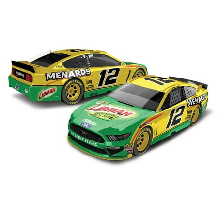 Ryan Blaney Action Racing 2019 #12 Libman 1:64 Regular Paint Die-Cast Ford Mustang - No