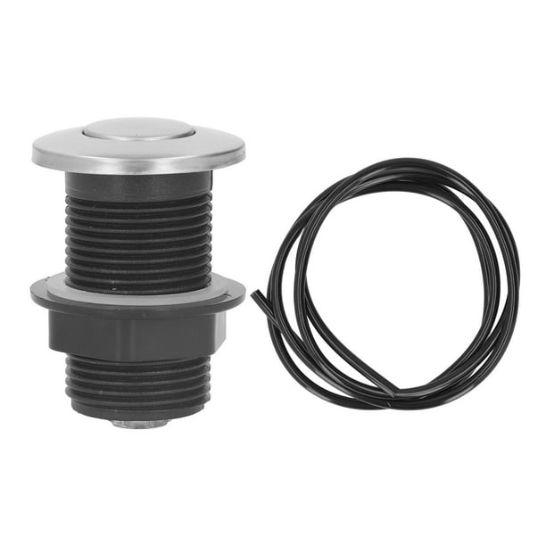 Garbage Disposal Sinktop Air Switch Kit, Stainless Steel Garbage