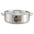 thumbnail image 2 of Winware - Brasier de acero inoxidable de 25 cuartos con tapa, 2 of 7