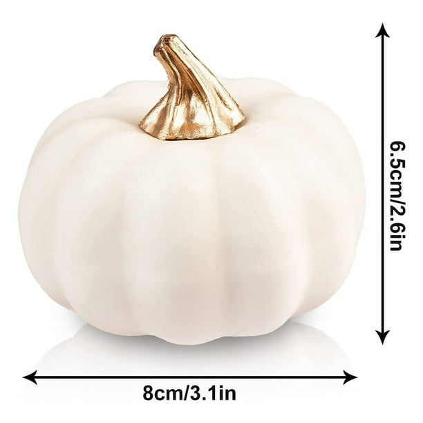 Navidad Calabaza Artificial Decoración De Calabaza De Espuma Paquete De 12 Conjuntos De Calabaza Artificial De Navidad Hechos De Espuma Adorno De Calabaza De Simulación Para ANGGREK Otros