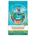 thumbnail image 1 of Purina ONE +Plus Indoor Advantage Salmon, Dry Cat Food 1.8kg, 1 of 9