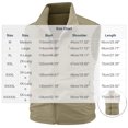 thumbnail image 4 of Zysthvn Mens Vest Fall Full Zip Fleece Casual Jackets for Men Stand Collar Solid Sleeveless with Pockets Outerwear, 4 of 10