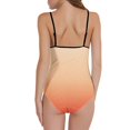 thumbnail image 3 of Amvlyk One Piece Swimsuit for Women Backless Bathing Suits with Chest Pads Slimming Swimwear with Adjustable Spaghetti Straps for Athletic Training Beachwear Modest Swimming Suits, 3 of 3