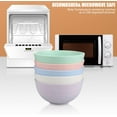 thumbnail image 5 of Wheat Straw Bowls Set of 20 Oz Cereal Bowl, Alternative for Plastic Bowls, Kids Bowls, Microwave Safe & Dishwasher Safe, Unbreakable Dinnerware, Snack & Soup Bowls (Mellow), 5 of 10