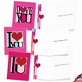 thumbnail image 4 of The Best Card Company 20 Assorted Valentine's Day Notes Boxed Set 4 x 5.12 Inch with Envelopes (10 Designs, 2 Each) Love Squares AM8991VDG-B2x10, 4 of 6