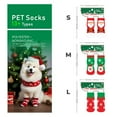 thumbnail image 2 of Festive Holiday Pet Socks with Non- Grip for Indoor Dogs and Cats Comfort, 2 of 4