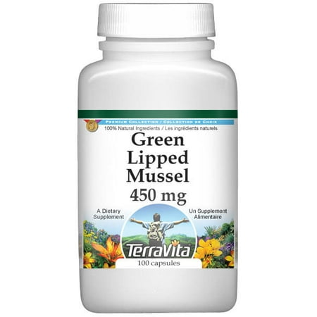 Green Lipped Mussel - 450 mg (100 capsules, ZIN: