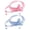 Pink & Blue, variant on AEGEND 2 Pack Adult Swim Goggles with Nose Cover, Wide View Anti-Fog UV Protection Swim Mask, Leakproof Silicone Swimming Goggles for Men & Women- Aqua & Bright Pink