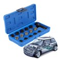 thumbnail image 2 of 16Pcs 14mm x 1.25 Spark Plug Thread Repair Tool Kit M16 Tap W/ Portable Case, 2 of 4