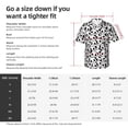thumbnail image 5 of Sikiie Cute Panda Print Men's Hawaiian Shirt, Summer Beach Button Pocket Short Sleeve T-Shirt,XX-Large, 5 of 7