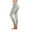 Gray, variant on Tuphregyow Women's Slim Elastic Yoga Pants Elegant Soft Athletic Workout Yoga Trousers Solid Trendy New Style Training Mid Waist Stretch Leggings Pants Black S