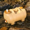 thumbnail image 1 of Contenedor de agua con grifo, contenedor de almacenamiento de agua, barril de 20 L, para uso alimentario, para camping, barbacoa, supervivencia,, 1 of 8