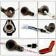 thumbnail image 4 of Pipa de tabaco Peralng Pipa para fumar de ébano con 10 elementos de filtro + raspador + bolsas de pipa de alto grado Vhermosa FLD-659, 4 of 8