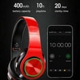 thumbnail image 2 of B39 RGB Luminous Wireless Gaming Headset, Bluetooth 5.0 Stereo Headphone Foldable Earphone with Mic for PS4 Xbox360 PC Mac SmartPhone, 2 of 7