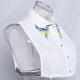 thumbnail image 4 of Encaje Gasa Mujer Extraíble Vintage Media Camisa Extraíble Blusa de Cuello Falso - Estilo 9 Macarena Cuello de camisa, 4 of 8