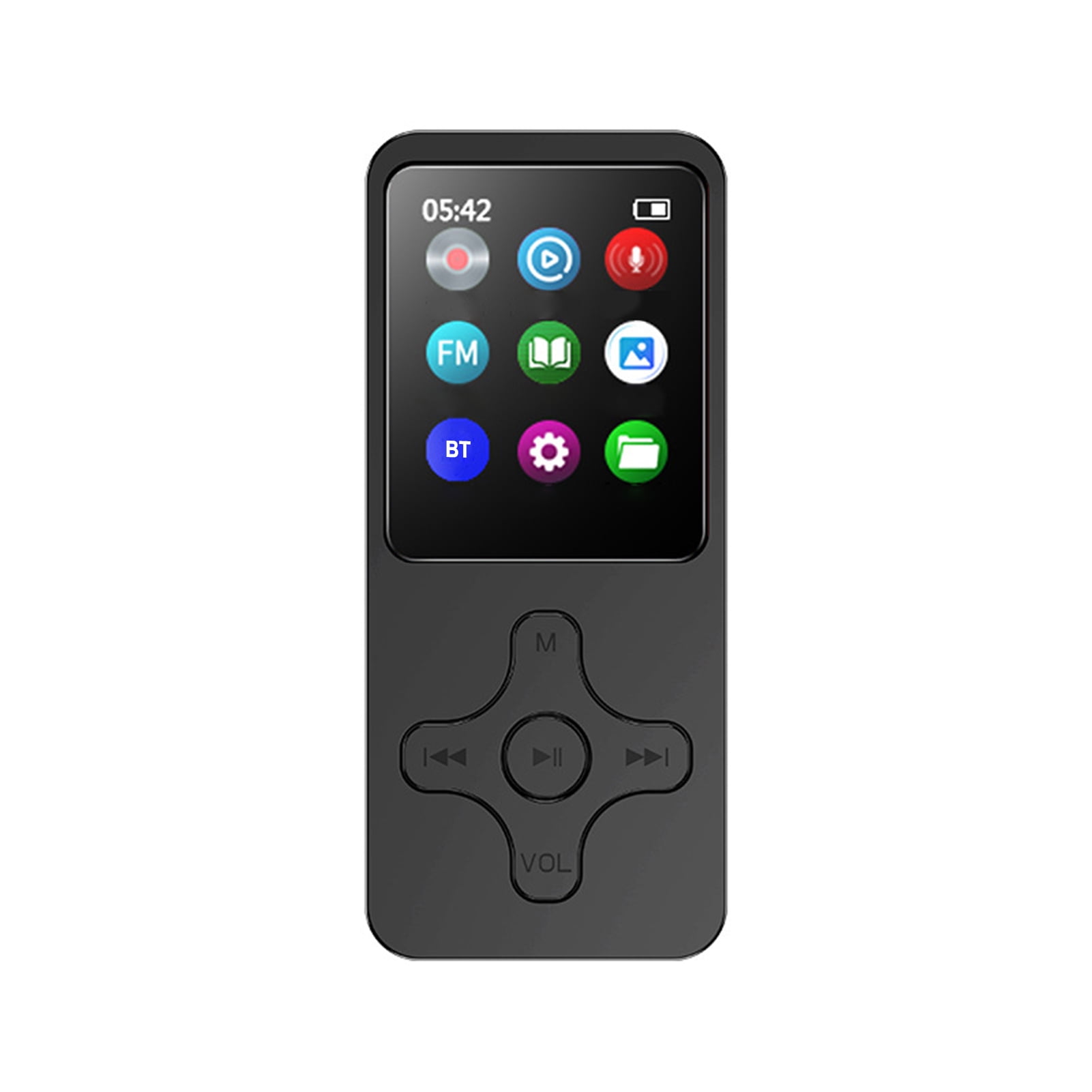 Mistaha Portable Bluetooth MP3/MP4 Player - Stylish Cross Design